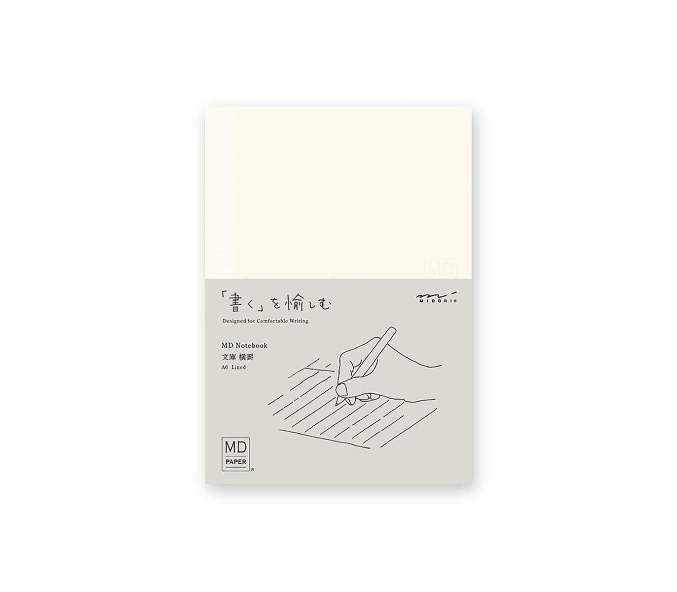 Midori MD Notebook A6 Lined – Scribaci