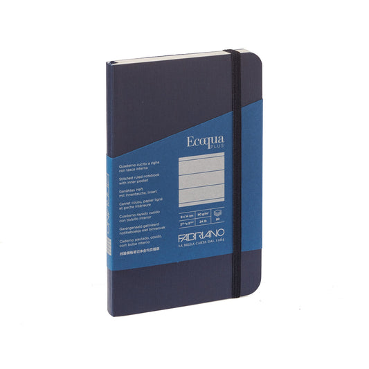Caderno Fabriano Ecoqua Plus | Azul escuro | A5