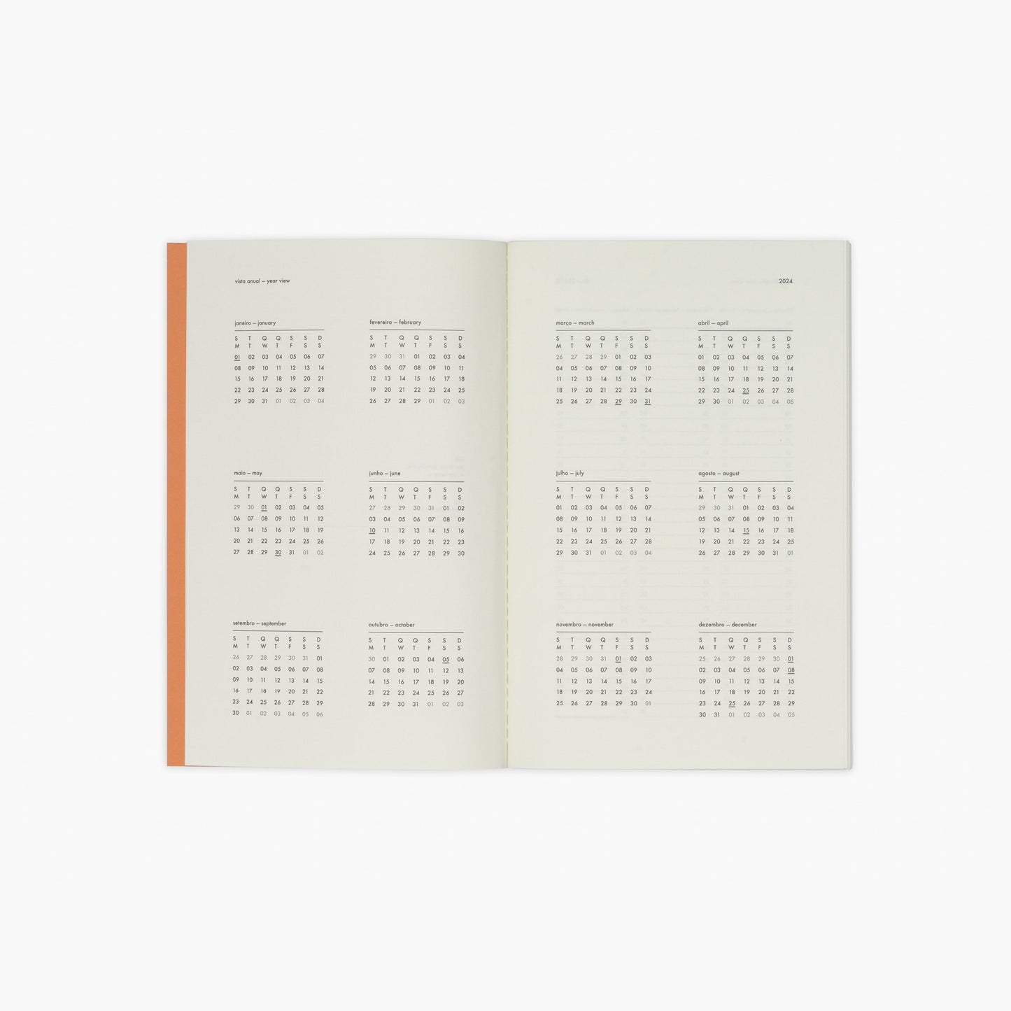 + add - subtract | weekly planner 2024