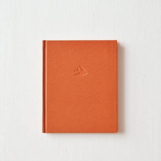 Swallow notebook | Brick | plain