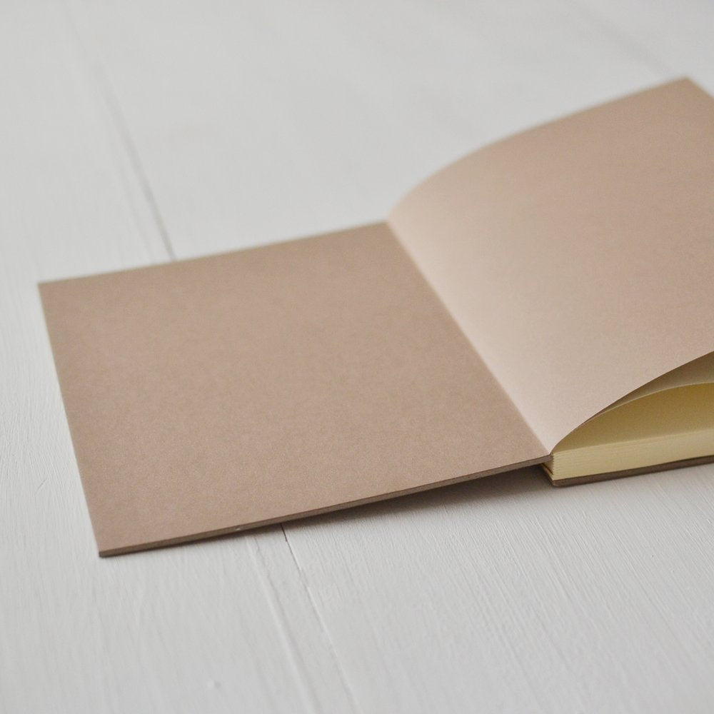 Basic Notebook | Light Brown | Plain