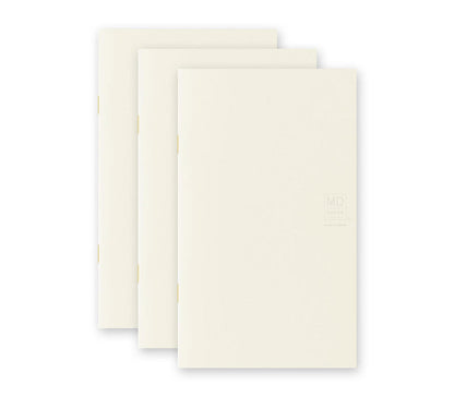 Midori MD Notebook Light B6 Slim Blank - Pack of 3