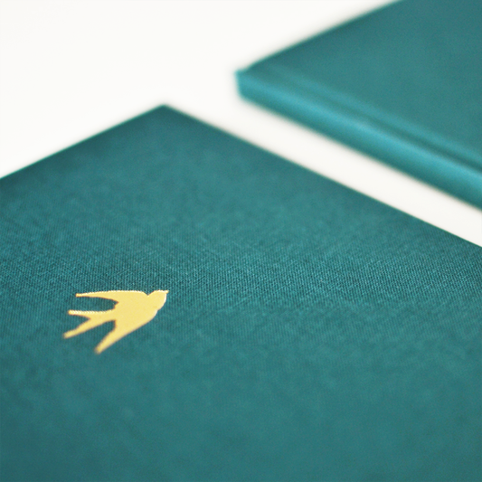 Caderno Andorinha | Verde | Liso