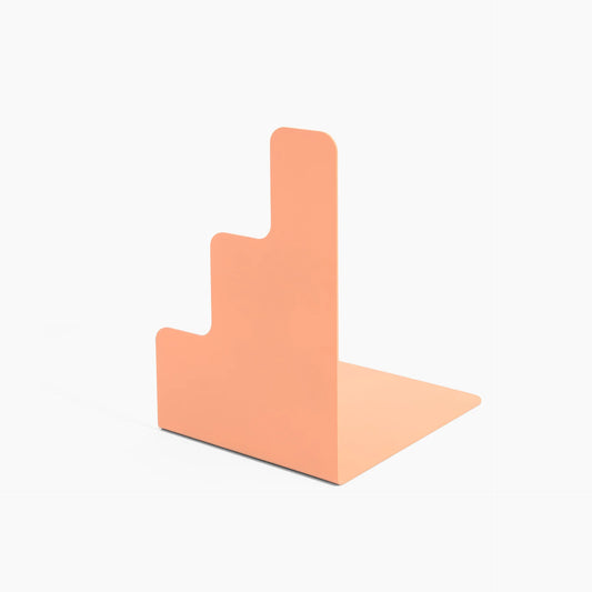Steps Bookend - Coral