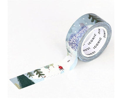 Winter forest | Washi tape